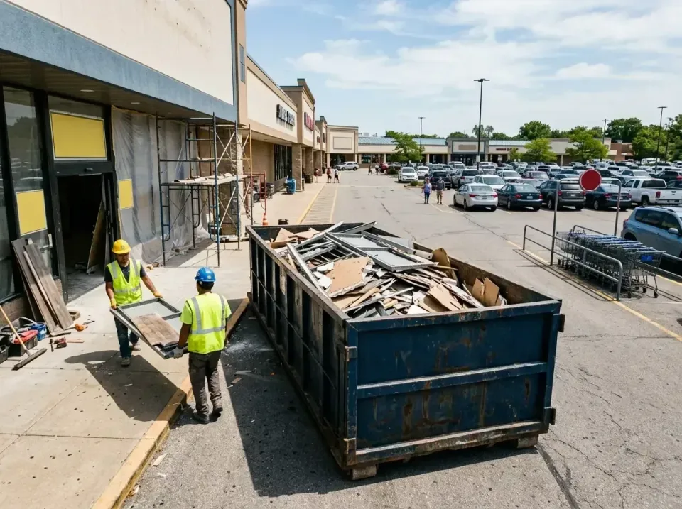retail-store-renovation-debris-003 — frequently asked questions, Roll-off Dumpster Rentals in The Villages, FL